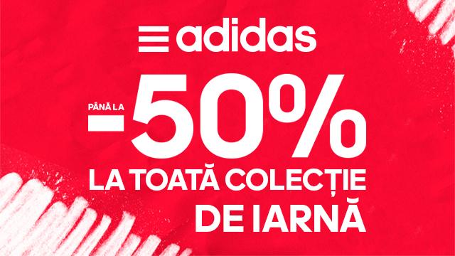 Adidas: reduceri până la - 50% pentru toată colecție de iarnă