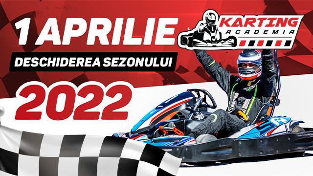 1 aprilie deschiderea noului sezon la Academia de Karting