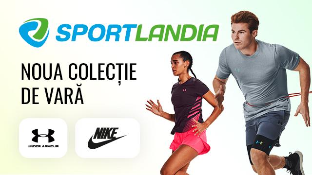 SPORTLANDIA: noua colecție de vară Nike, Under Armour