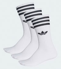 SOLID CREW SOCKS 3 PAIRS