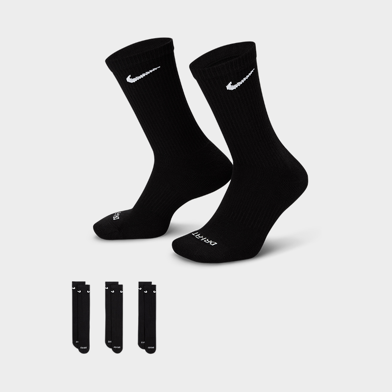 Nike Everyday Black x3