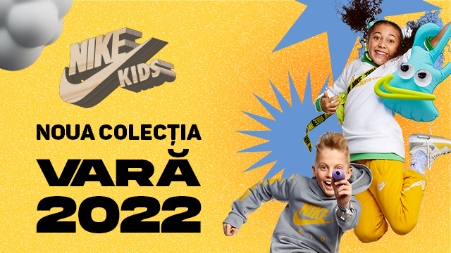 NIKE Kids: noua colecția de vară 2022