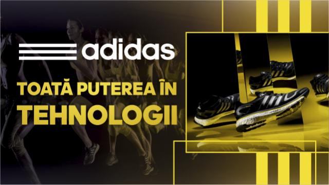  adidas: alege cele mai noi tehnologii sportive