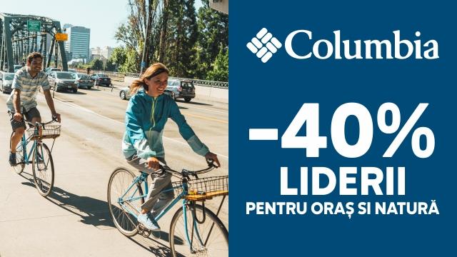 Columbia: reduceri de pînă la -40% 