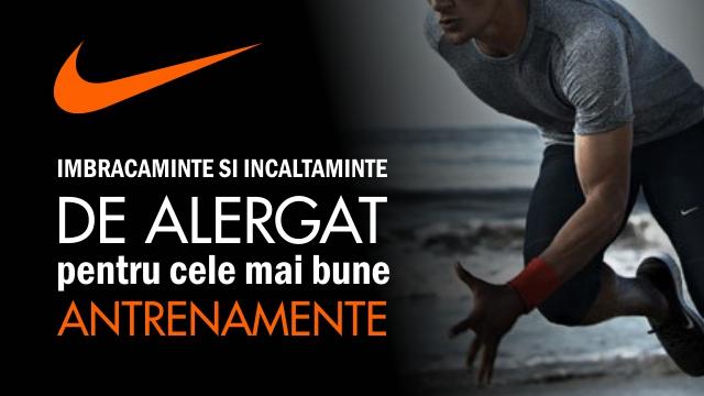 Nike: Imbracaminte si incaltaminte de alergat 