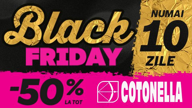 Cotonella și Emporio Armani: Black Friday -50% 